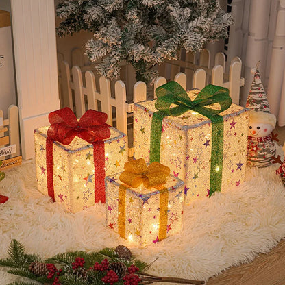Illuminated Christmas Gift Box Set™