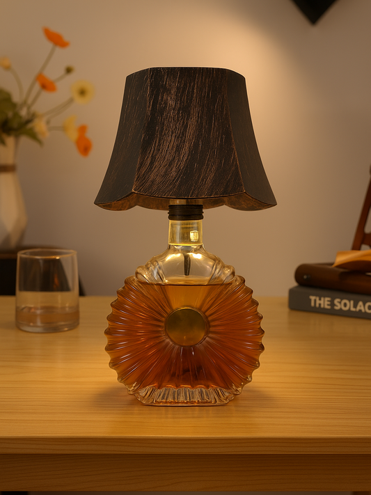 Imperial AmberGlow™ – Vintage Bottle Lamp