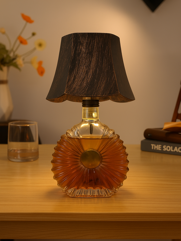 Imperial AmberGlow™ – Vintage Bottle Lamp