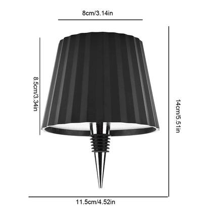 Royal Noir™ – Elegant Bottle Lamp