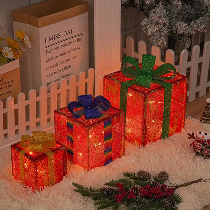 Illuminated Christmas Gift Box Set™