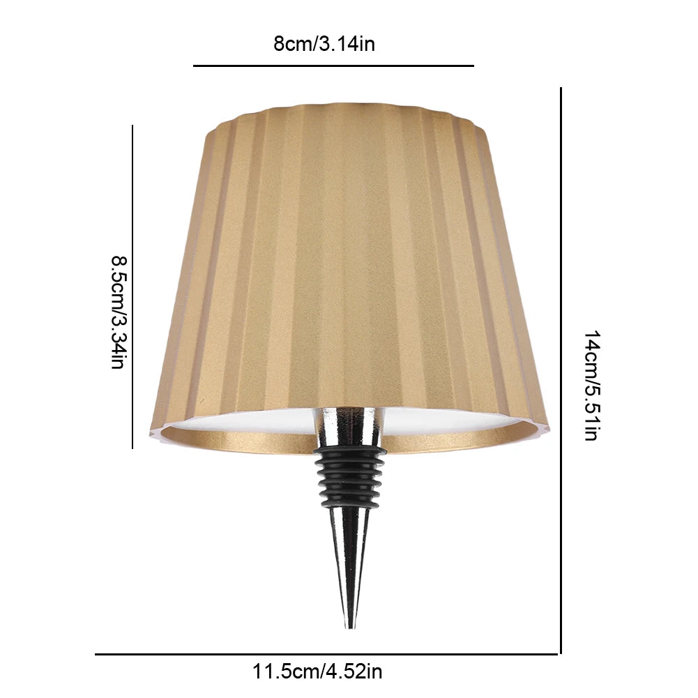 Royal Noir™ – Elegant Bottle Lamp